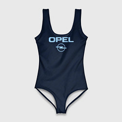 Женский купальник-боди Opel тёмно-синий