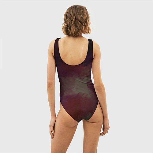 Женский купальник-боди Яэ Мико жрица лисица / 3D-принт – фото 4