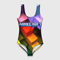 Женский купальник-боди Minecraft - pattern