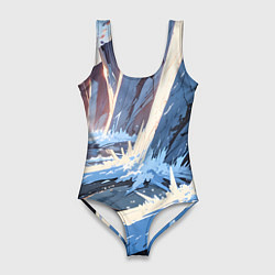 Женский купальник-боди Энергия льда