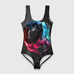 Женский купальник-боди Abstract graphics