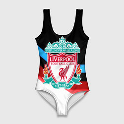 Женский купальник-боди Liverpool sport geometry