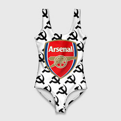 Женский купальник-боди Arsenal ссср паттерн