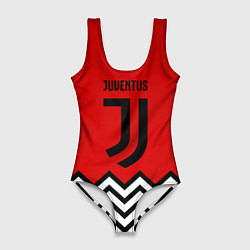 Женский купальник-боди Ювентус полосы спорт