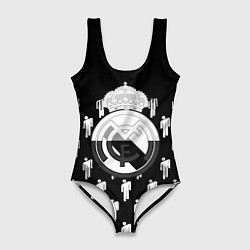 Женский купальник-боди Реал Мадрид люди краски