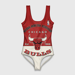 Женский купальник-боди NBA Bulls Vintage