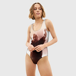 Купальник-боди 3D женский Горшок, цвет: 3D-принт — фото 2