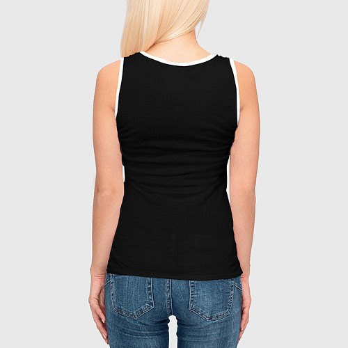 Женская майка без рукавов Bennington Memories / 3D-Белый – фото 4