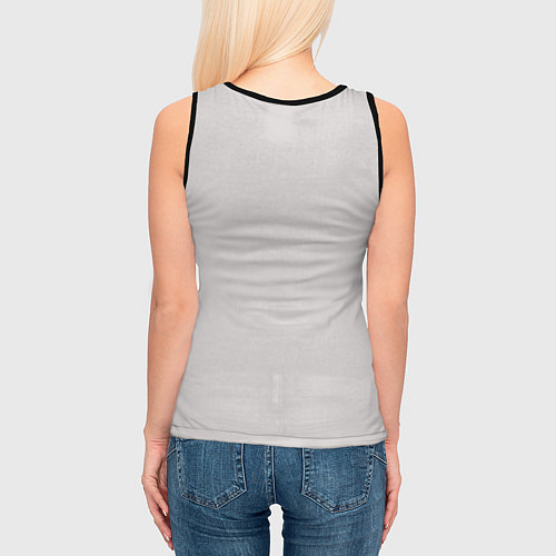 Женская майка без рукавов Chester Bennington / 3D-Черный – фото 4