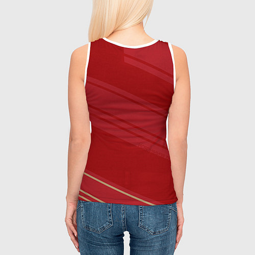 Женская майка без рукавов Chester Bennington / 3D-Белый – фото 4