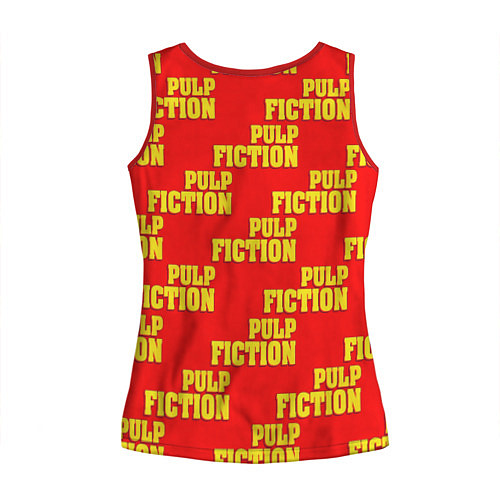 Женская майка без рукавов Pulp Fiction: Boxing glove / 3D-Красный – фото 2