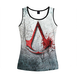 Майка-безрукавка женская Assassins Creed, цвет: 3D-черный