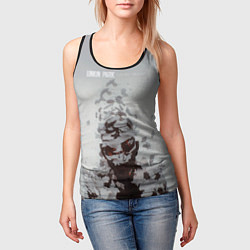 Майка-безрукавка женская Living Things - Linkin Park, цвет: 3D-черный — фото 2