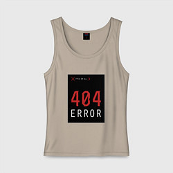 Женская майка 404 Error