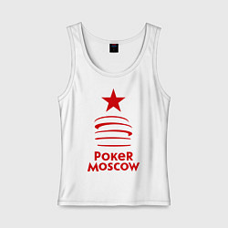 Женская майка Poker Moscow