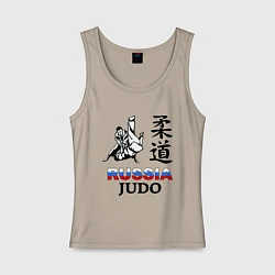 Женская майка Russia Judo