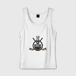 Женская майка Edmonton Oilers Hockey