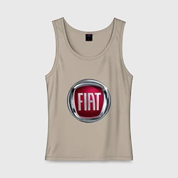 Женская майка FIAT logo