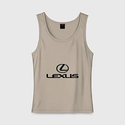 Женская майка Lexus logo