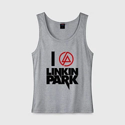 Женская майка I love Linkin Park