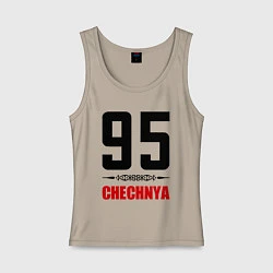 Женская майка 95 Chechnya