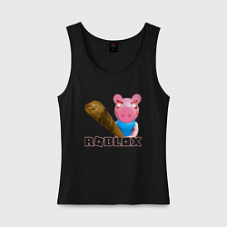 Женская майка Roblox Piggy