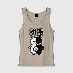 Женская майка MONOKUMA GAME OVER