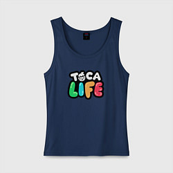 Женская майка Toca Life logo