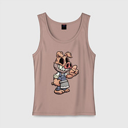 Женская майка Мясник кабан Pig Dude