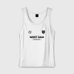 Женская майка West Ham Униформа Чемпионов