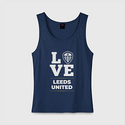 Женская майка Leeds United Love Classic