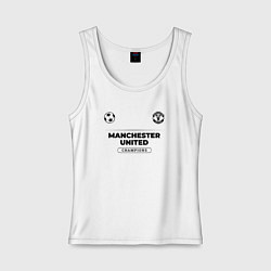 Женская майка Manchester United Униформа Чемпионов