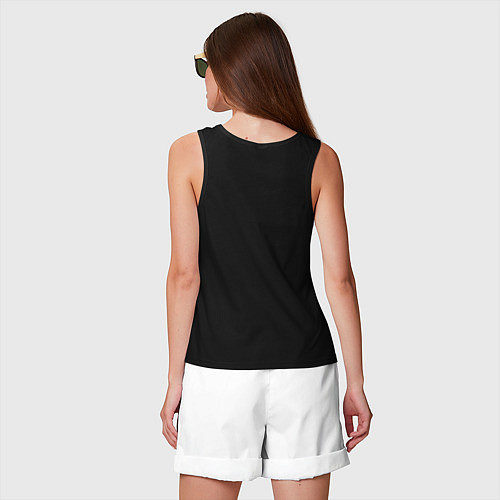 Женская майка Готика 1 За Гомеза / Черный – фото 4