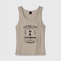 Женская майка Tottenham: Football Club Number 1 Legendary