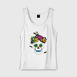 Женская майка Sugar skull