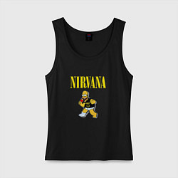 Женская майка Гомер Nirvana