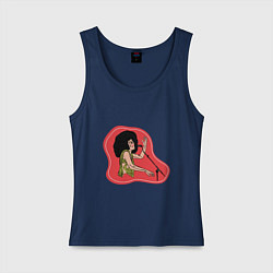 Женская майка Певица