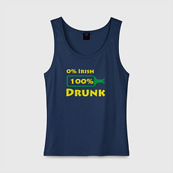 Женская майка 100 drunk