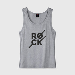 Женская майка Рок барабанщик