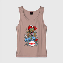 Женская майка Black drummer