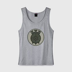 Майка женская хлопок Иолаи Total War: Rome II - Rise of the Republic, цвет: меланж