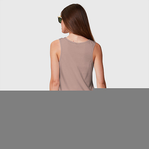 Женская майка Comixdude / Пыльно-розовый – фото 4