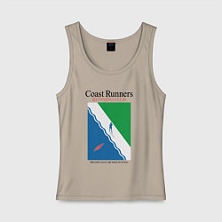 Женская майка Running club