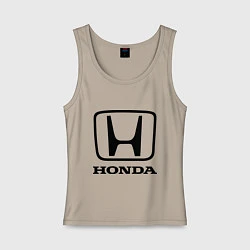 Женская майка Honda logo