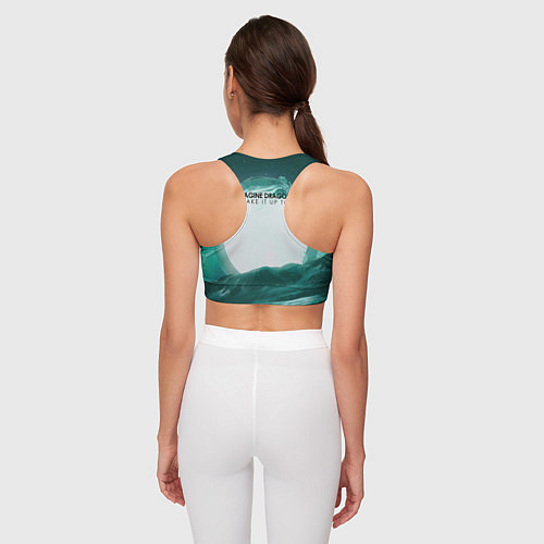 Женский спортивный топ Imagine Dragons: Wanderer / 3D-принт – фото 4