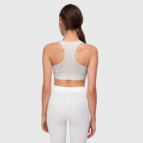 Женский спортивный топ Toss a coin to your Witcher / 3D-принт – фото 4