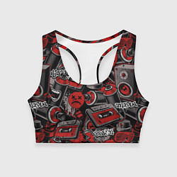 Женский спортивный топ Hip hop Urban style