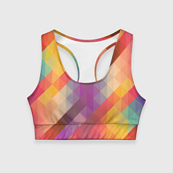 Женский спортивный топ Vivid gradient