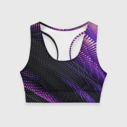 Топик спортивный женский Vanguard pattern Fashion 2023, цвет: 3D-принт