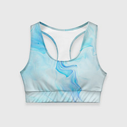 Женский спортивный топ Ледяной туман